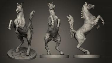 3D model HORSE SCULPTURE LO (STL)